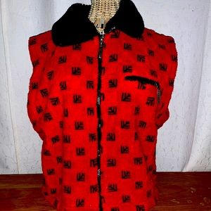 Women’s Duffel Outdoor Red Vest